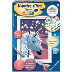 Bon_marché Ensembles de créativité Ravensburger Numéro D'art Mini Licorne Scintillante