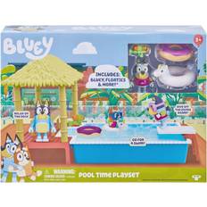 Play Set Moose Bluey Pool Time Playset