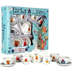 Porcelæn legetøj Barbo Toys Little Woodies Porcelæn Tesæt 12 dele