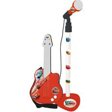 Cars Lelut Cars Musical Toy Microphone Red Baby Guitar