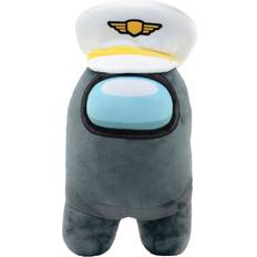 Martinex Among Us Plush w. Accessory Black Captains Hat (30 cm)