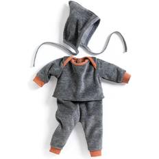 Djeco Dukker & Dukkehus Djeco Doll Clothes Pearl Gray