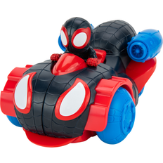 Marvel Vehículos de Juguete Disney Vehículo 2 en 1 Miles Morales SNF0123 SPIDERMAN JAZWARES