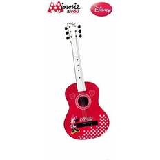 Musiikkilelut Minnie Mouse Vauvakitara Minnie Mouse Punainen