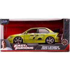 Jada The Fast & the Furious Brians Mitsubishi Lancer Evolution 7 1:24