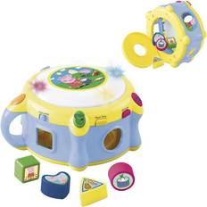 Son Jouets de Tri des Formes Reig Peppa Pig Shape Sorter with Electronic Drum