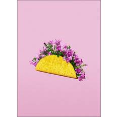 Poster & Frame Flower Taco 50x70 cm Plakat