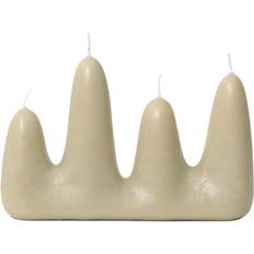 Ferm LIVING Lysestager, Lys & Dufte ferm LIVING Steal Stearinlys 15.1cm