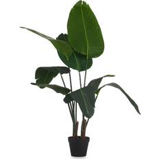 Green Figurines Decorative Plant Bird of Paradise Green Plastic (100 x 120 x 100 cm) Figurine