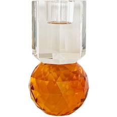 C’est Bon Inredningsdetaljer C’est Bon Krystal (Rav/klar/10,5x6x6 CM) Candle Holder 10.5cm