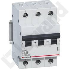 Legrand Miniature circuit breaker RX3 3P B25A 6000A 419171