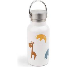 White Water Bottle Done by Deer Thermo Metal Bottle Deer Friends