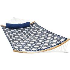 Blue Hammocks Sunnydaze Quatrefoil Quilted