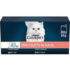 Animaux de compagnie Purina Gourmet Perle Mini Fillets in Sauce 60x85g