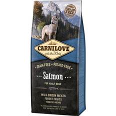 Carnilove Cibo per cani Animali domestici Carnilove Adult Salmone Crocchette Cane - Multipack Risparmio! 2 x 12 kg 12kg