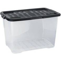 Strata Curve Transparent Storage Box 65L