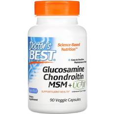 Glucosamin msm Doctor's Best Glucosamin Chondroitin MSM + UC-II 90 Vcaps 90 stk