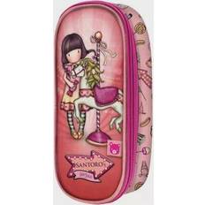 Santoro London Penalhus Gorjuss Carousel Laksefarvet (10 x 23 x 6 cm)