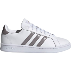 adidas Grand Court W - Dove Grey/Bright Yellow/Met.