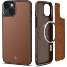 Spigen Apple iPhone 14 Plus Mobilcovers Spigen Cyrill Kajuk Mag MagSafe Apple iPhone 14 Plus Saddle Brown case
