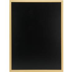 Noir Toiles Securit chalkboard Woody Sort/Natur 80x60x1cm