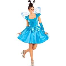 Turquoise Fancy Dresses My Other Me Fairy Costume for Adults