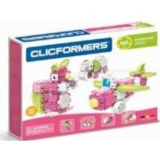 Clics legetøj Clics toys Clicks Klocki konstrukcyjne Clics Clicformers 100 parts Blossom