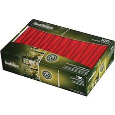 Red Candles Bolsius Tapered 100-pack Candle 100pcs