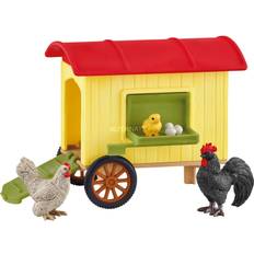 Schleich Farm World Mobile Chicken Coop 42572