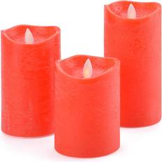 LED Candles on sale Red Flameless LED Candle