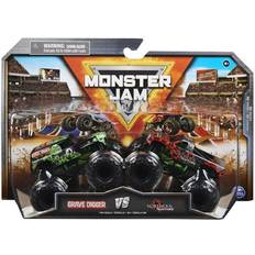 Monster Jam 1:64 Die Cast 2 pack Grave Digger vs. Northern Nightmare