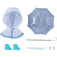 Rain poncho Good Smile Original Character Parts for Nendoroid Doll Figures Outfit Set Rain Poncho White