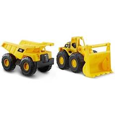 Cat wheel Cat construction fleet, 2 pack dump truck & wheel loader, 82046