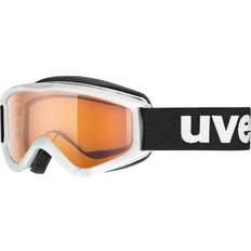 Speedy Pro Ski Goggles - White/Laser Gold