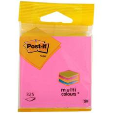 Multicolore Post-it Post-It Neon Rainbow Cube 76x76mm 325 Sheets, Pink