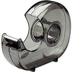 Kontorartikler Staples Tapeholder lille transperant sort, 12/pk 51011-2