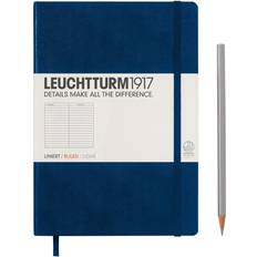 Leuchtturm1917 Leuchtturm1917 Notizbuch Medium Hardcover A5 marine, liniert