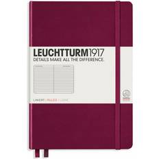 A5 kalender Leuchtturm1917 Leuchtturm1917 Notebook A5 Medium Linjerad Port Red