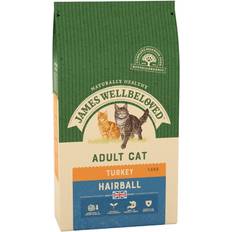 James Wellbeloved Cats - Dry Food Pets James Wellbeloved Jwb Adult Cat Hairball Turkey & Rice 1.5kg