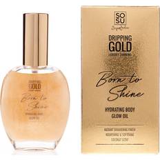 Dripping Gold Born To Shine Glitrende Olie til Krop 55 ml