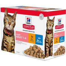 Hill's Hondenvoer Huisdieren Hill's Adult Kip & Zeevis Kattenvoer 12 x 85 g