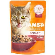 IAMS Katter - Kattfoder - Våtfoder Husdjur IAMS Delights Senior Chicken in Gravy Wet Cat Food