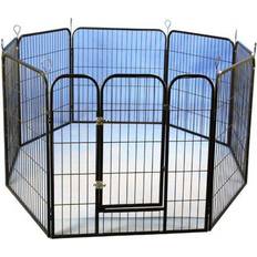 @Pet Modular Puppy Pen Black 79x81cm