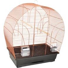 Flamingo fuglebur Saga 51x28x55 kobberfarvet