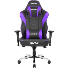 AKracing Masters Série Max Noir/Indigo/Simili Cuir/4D