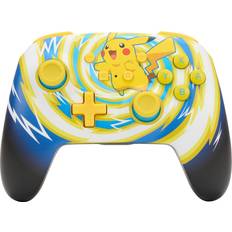 Manettes de jeu PowerA Manette Sans Fil Switch Pikachu Vortex Jaune