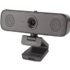 SpeedLink AUDIVIS Conference Webcam 1080p FullHD Svart