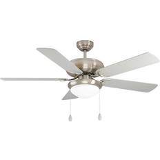 Wit Plafondventilatoren Eglo BALLINA ceiling fan & light white painted