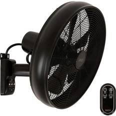 Beacon Lighting Lucci AIR BK Ventilateur Mural 50 W 410 mm x 460 mm