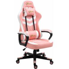 Gaming Chairs Vinsetto Racing Gaming Chair - Pink White